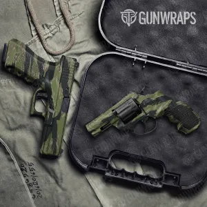 Handgun Vietnam Tiger Stripe Original Camo Gun Skin Vinyl Wrap