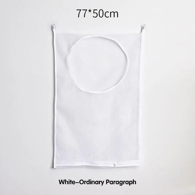 Hanging Laundry Bag 1PC 2Colours 2Styles 77x50cm