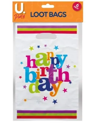 Happy Birthday | Loot Bags Pack of 6