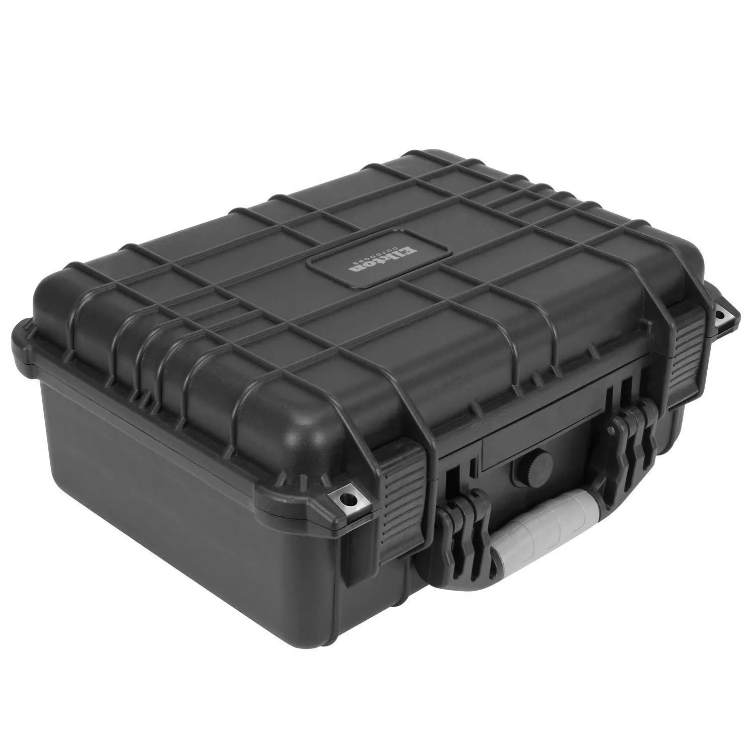 HARD 4 PISTOL GUN CASE WITH LOCKING HOLES & AUTO PRESSURE ADJUSTMENT