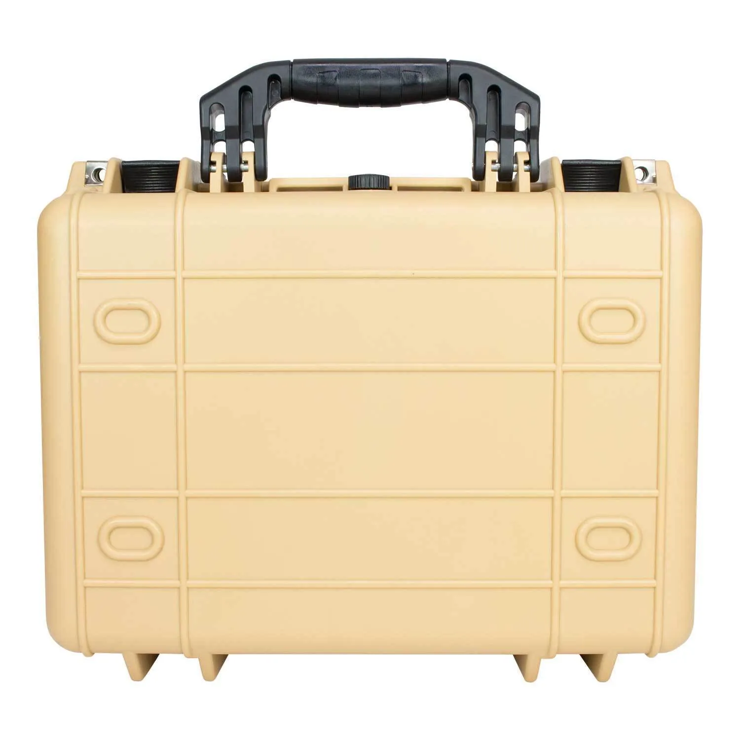 HARD 4 PISTOL GUN CASE WITH LOCKING HOLES & AUTO PRESSURE ADJUSTMENT