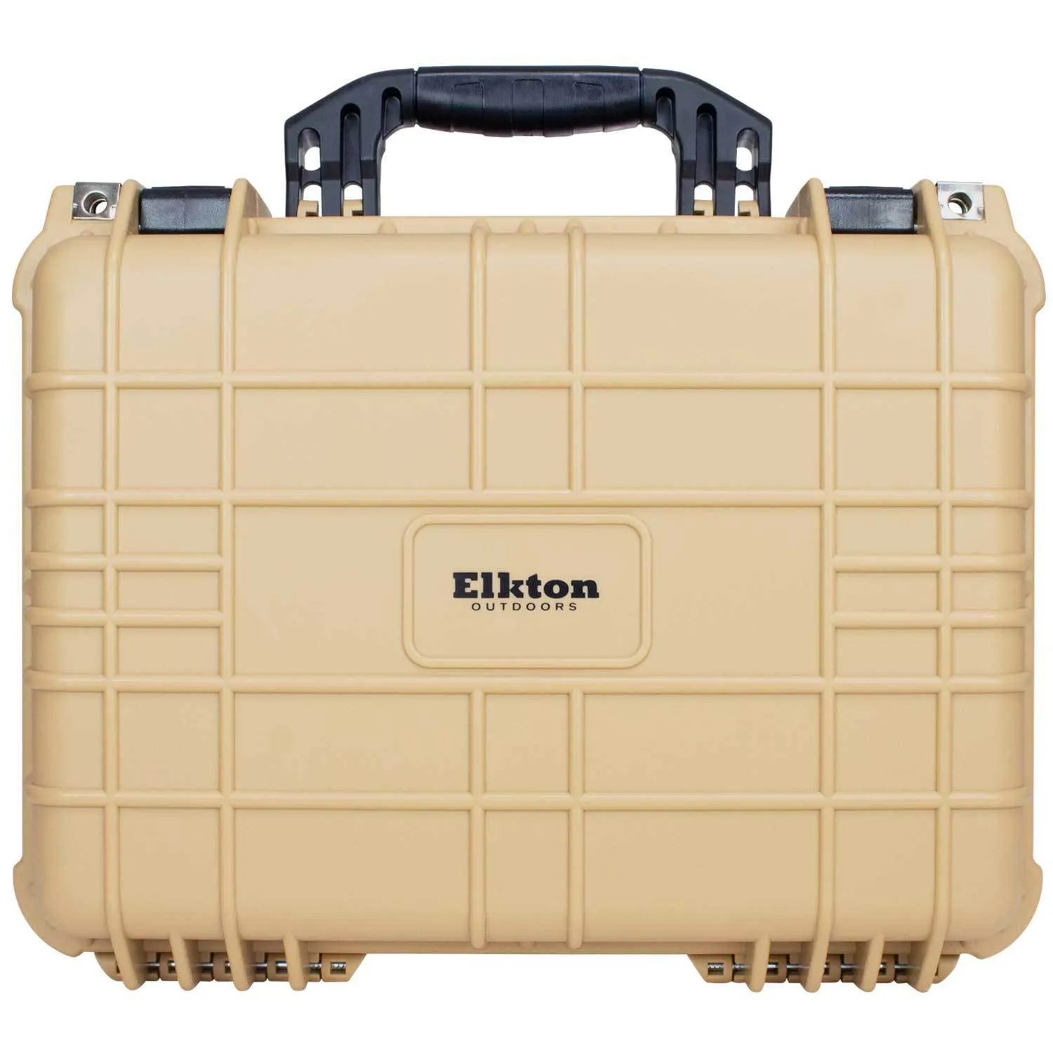 HARD 4 PISTOL GUN CASE WITH LOCKING HOLES & AUTO PRESSURE ADJUSTMENT