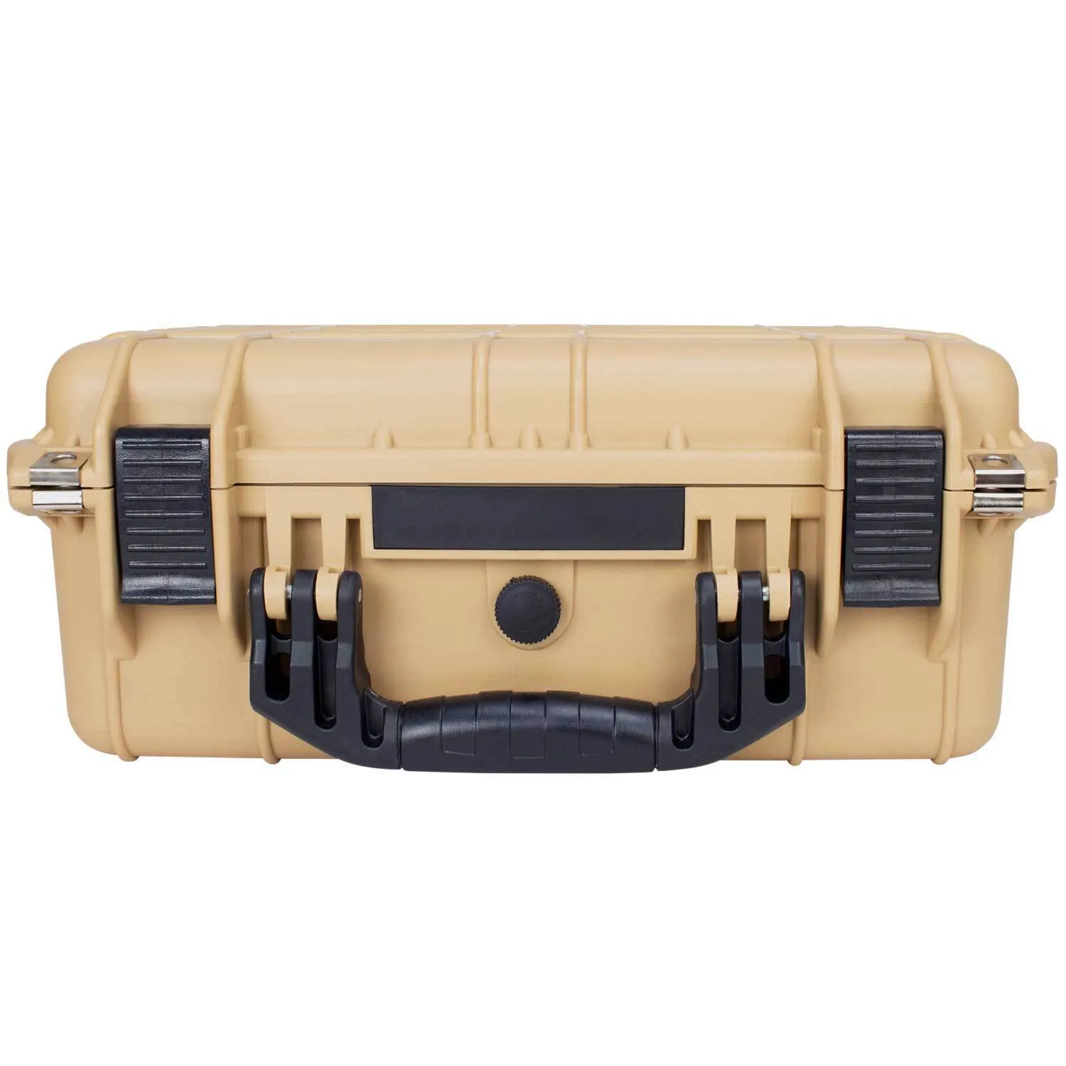 HARD 4 PISTOL GUN CASE WITH LOCKING HOLES & AUTO PRESSURE ADJUSTMENT