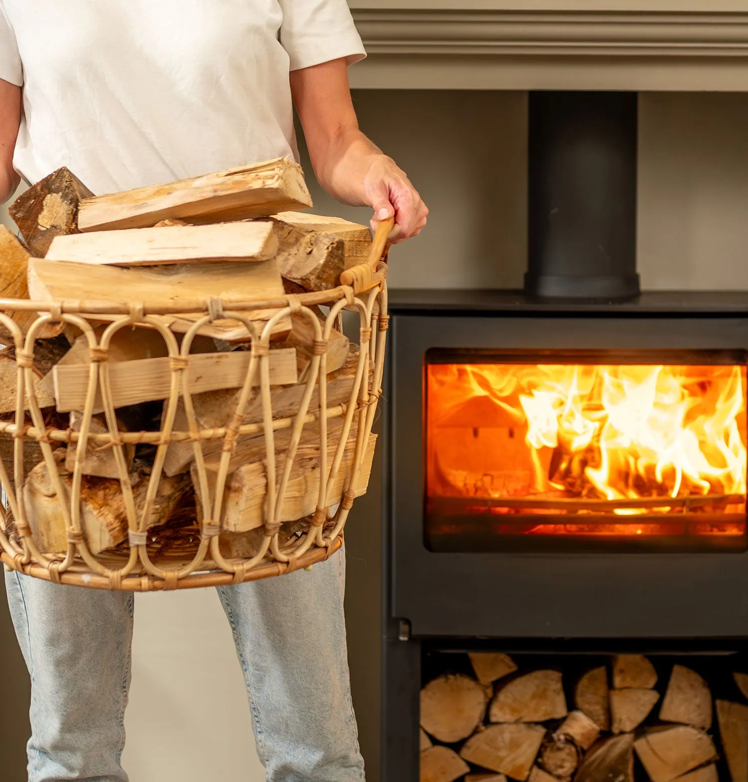 Homefire Kiln Dried Hardwood Logs - Bulk Bag (1.6m3)
