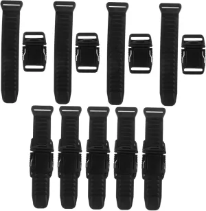Homoyoyo 10Sets Plastic Backpack Buckles Replaceable Strap Connectors for Various Bags and Wear Resistant for Custom Fitting and Securing