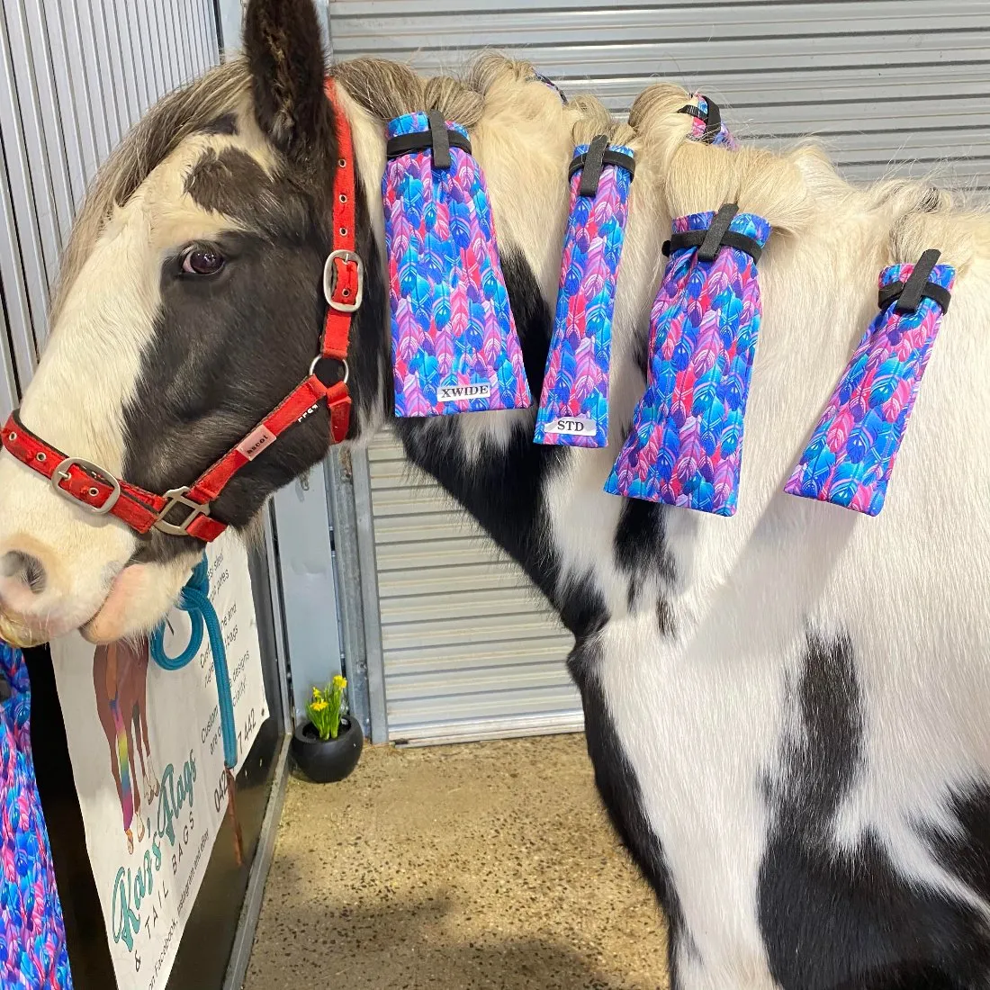 Horse Mane Bags - PATTERN - SINGLES