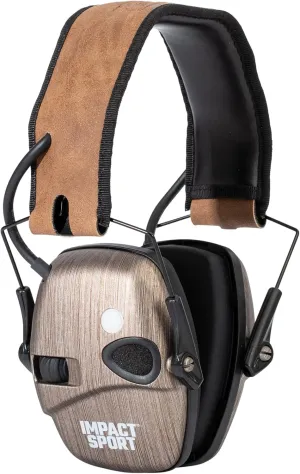 Howard Leight Impact Sport Bluetooth Shooting Earmuff, Black, 21dB Noise Attenuation, Unisex-Youth/Adults