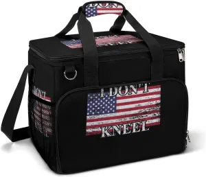 I Don't Kneel Camping Cooler Bags Insulated Beach Cooler Portable Leak Proof Camping Cooler with Shoulder Strap