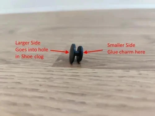 Inflatable Swan Shoe Charm