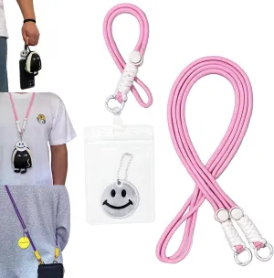 INNEWSHOMI Adjustable Shoulder Bag Strap Replacement Crossbody Strap for Handbags Tote Duffel Bags Reinforced Wide Ergonomic Purse Strap (Pink)