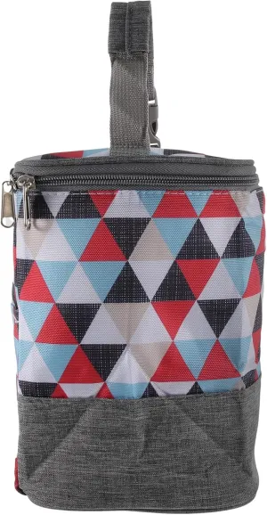 Insulated Bottle Bag Portable Milk Bottle Carrying Storage Tote with Handle for Outdoor Travel Use Keeps Temperature for Parents and Families