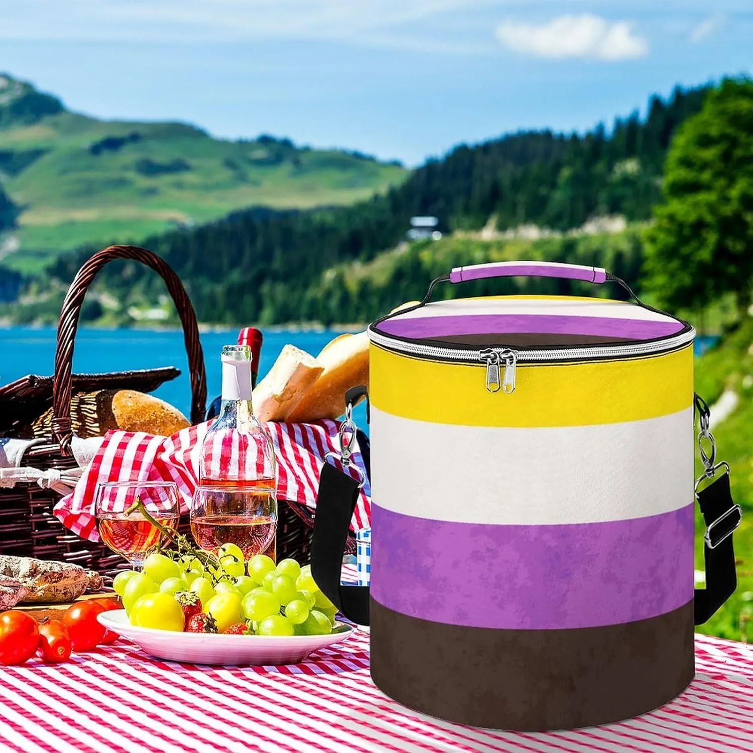 Insulated Cooler Backpack for Women and Men Picnic, Hiking, Camping, BBQ, Beach
