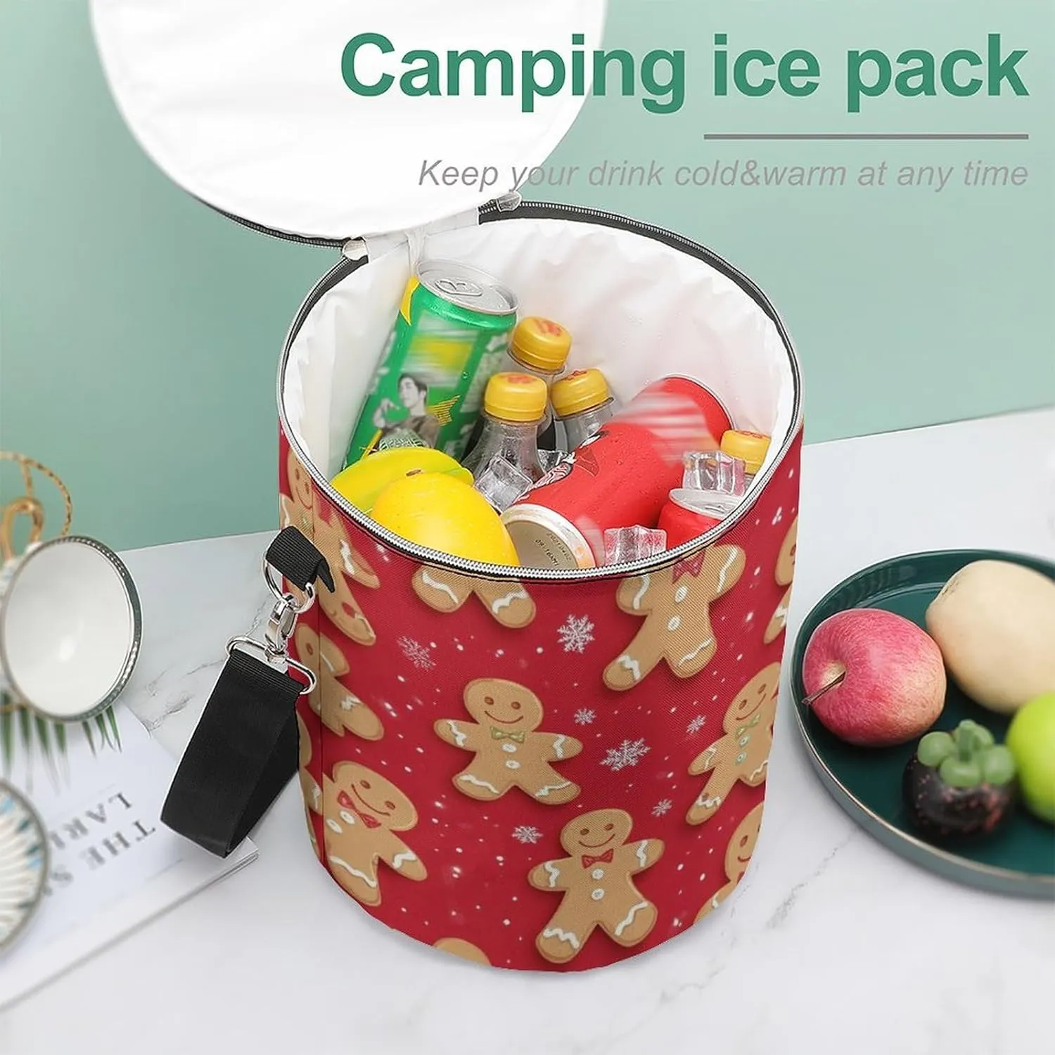 Insulated Cooler Backpack for Women and Men Picnic, Hiking, Camping, BBQ, Beach