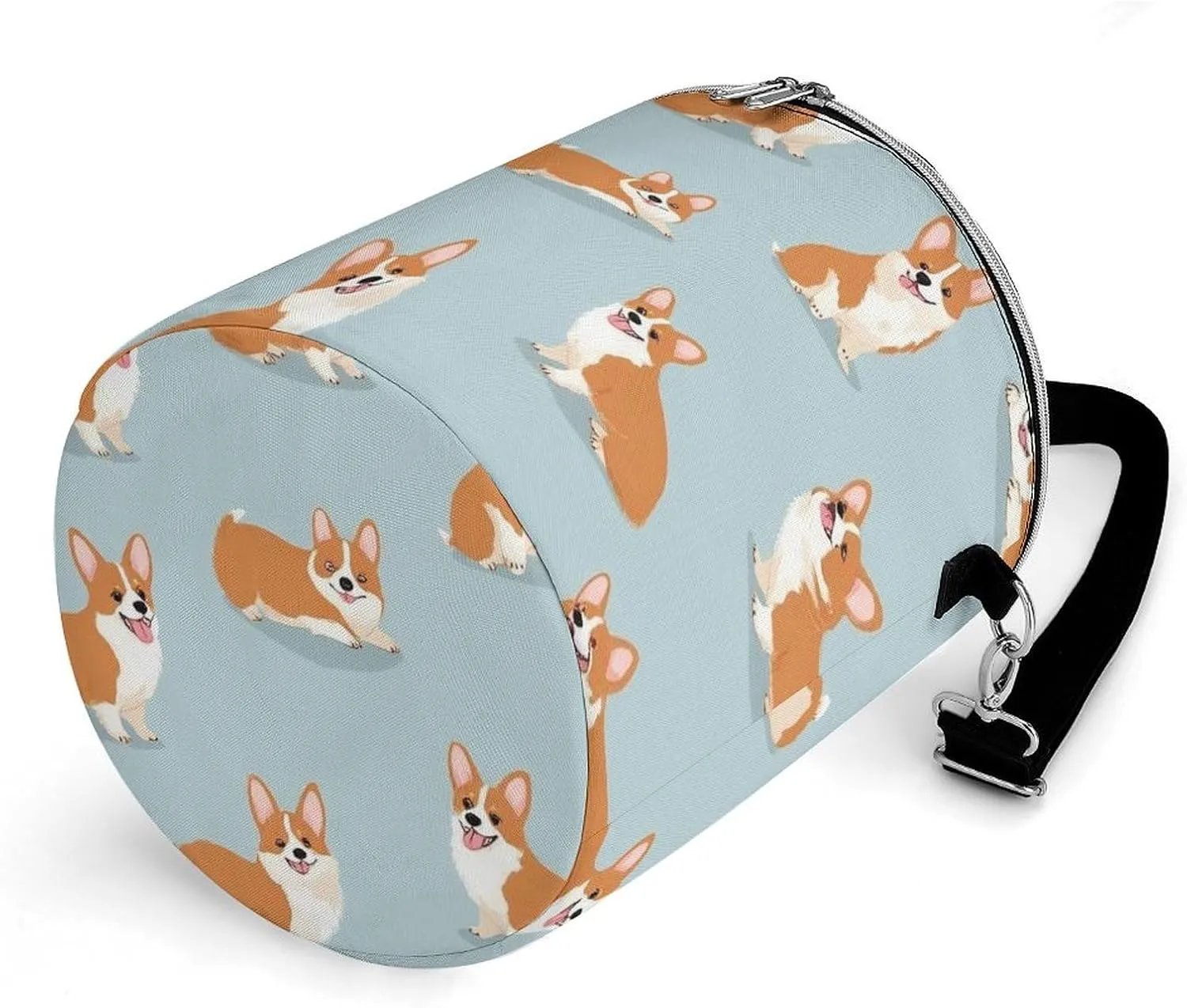 Insulated Cooler Bag with Zippered Top and Adjustable Shoulder Straps for Adults