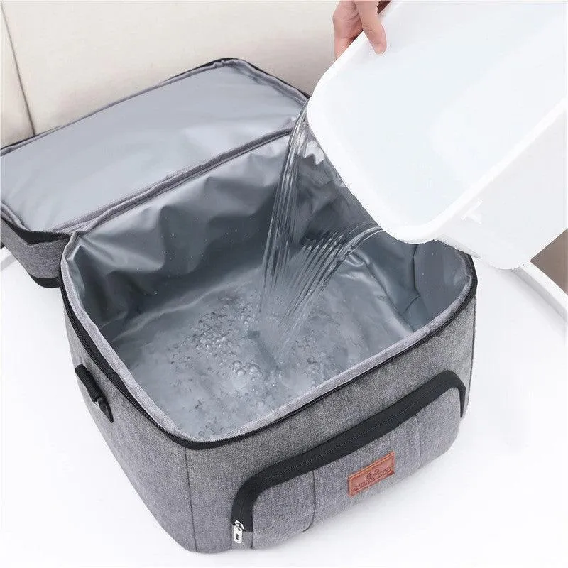 Insulated Lunch Bag With Shoulder Strap