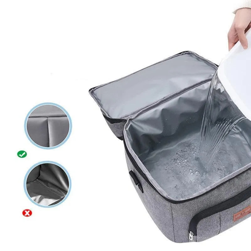 Insulated Lunch Bag With Shoulder Strap
