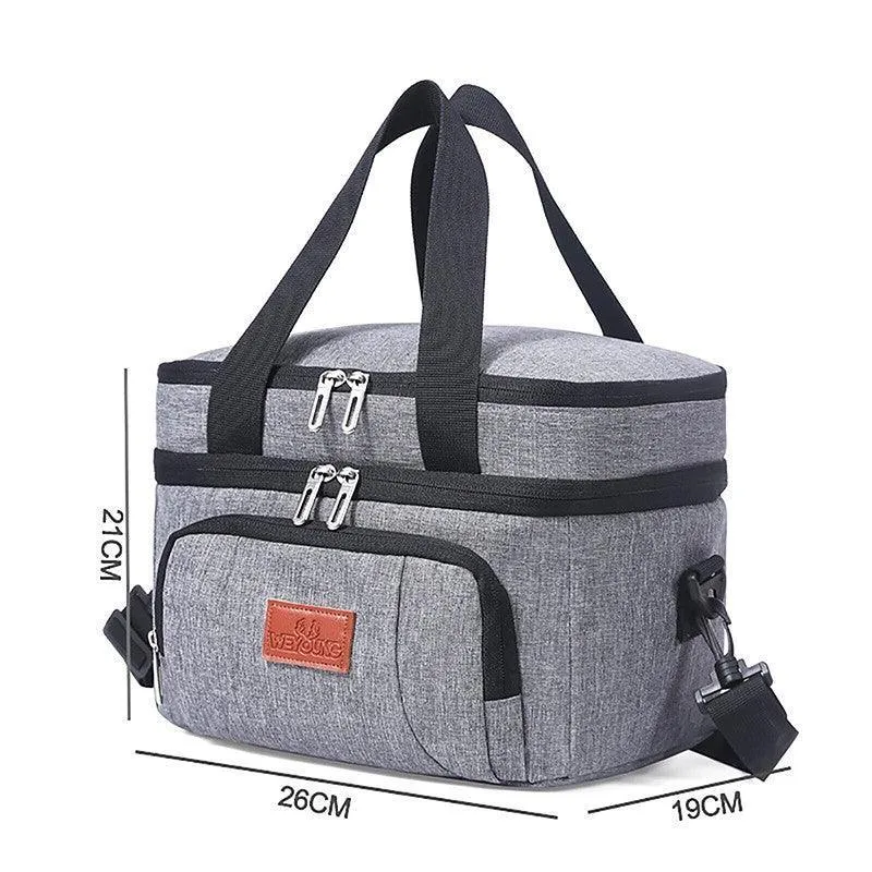 Insulated Lunch Bag With Shoulder Strap