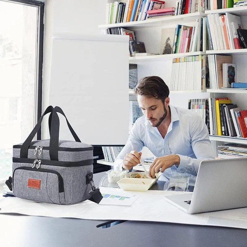 Insulated Lunch Bag With Shoulder Strap