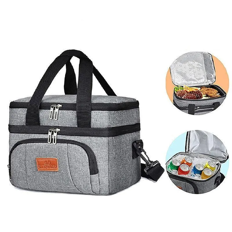 Insulated Lunch Bag With Shoulder Strap