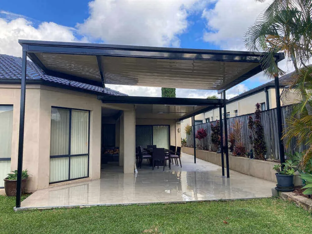 Insulated Patio/Carport Flyover 11 x 6.8m
