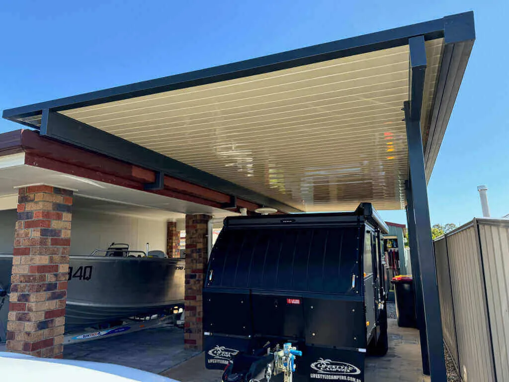 Insulated Patio/Carport Flyover 11 x 6.8m
