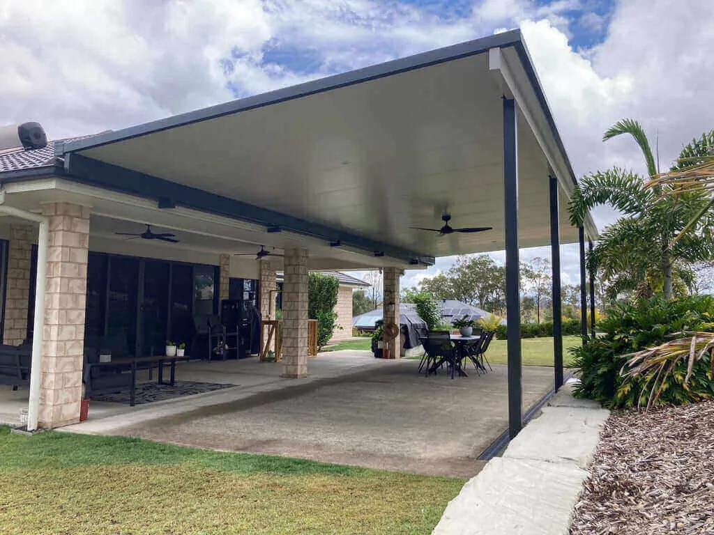 Insulated Patio/Carport Flyover 11 x 6.8m