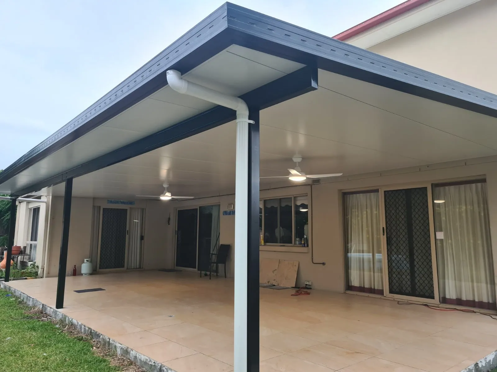 Insulated Patio/Carport Timber Fascia 11 x 4.0m