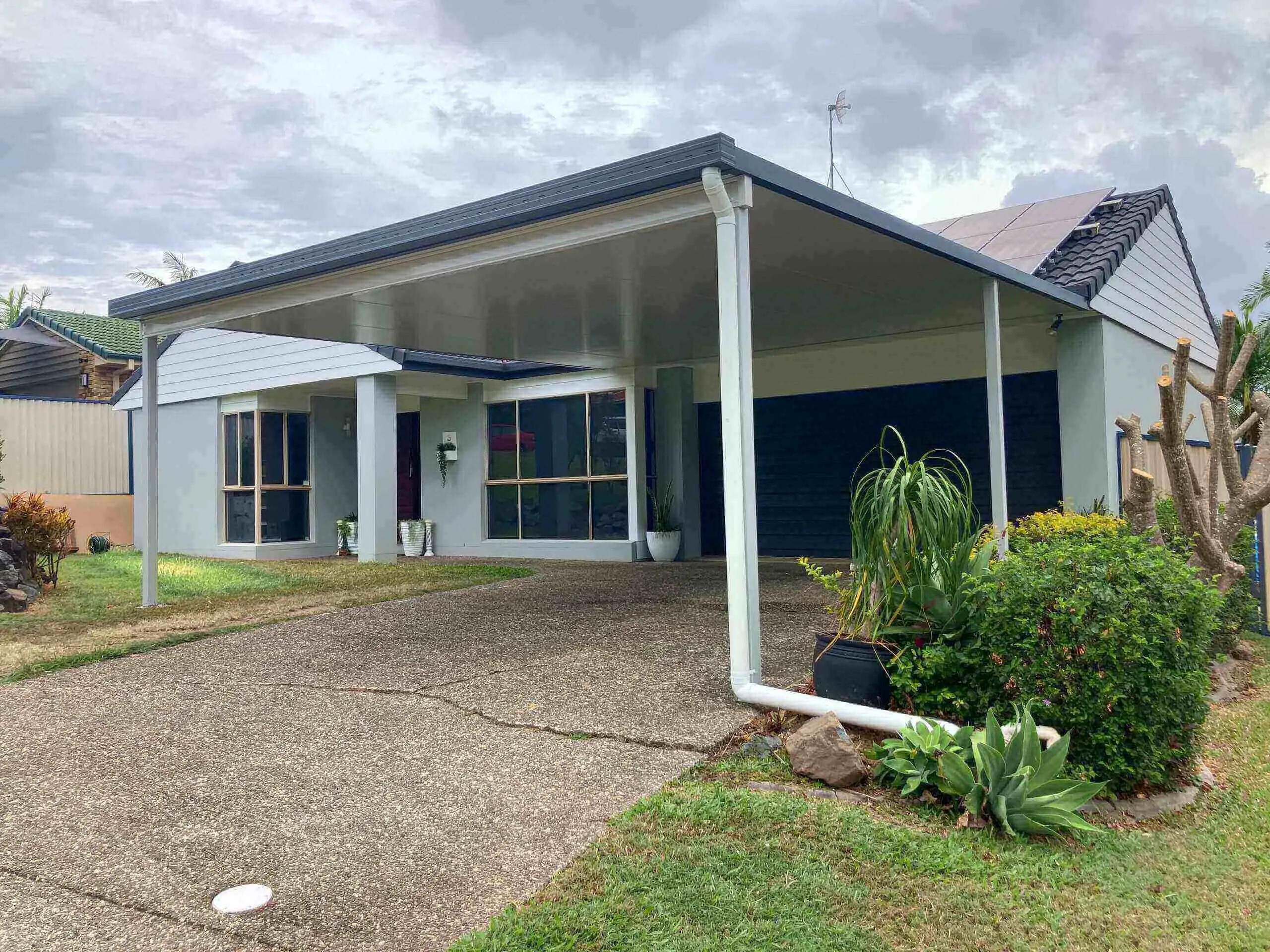 Insulated Patio/Carport Timber Fascia 3 x 2.5m