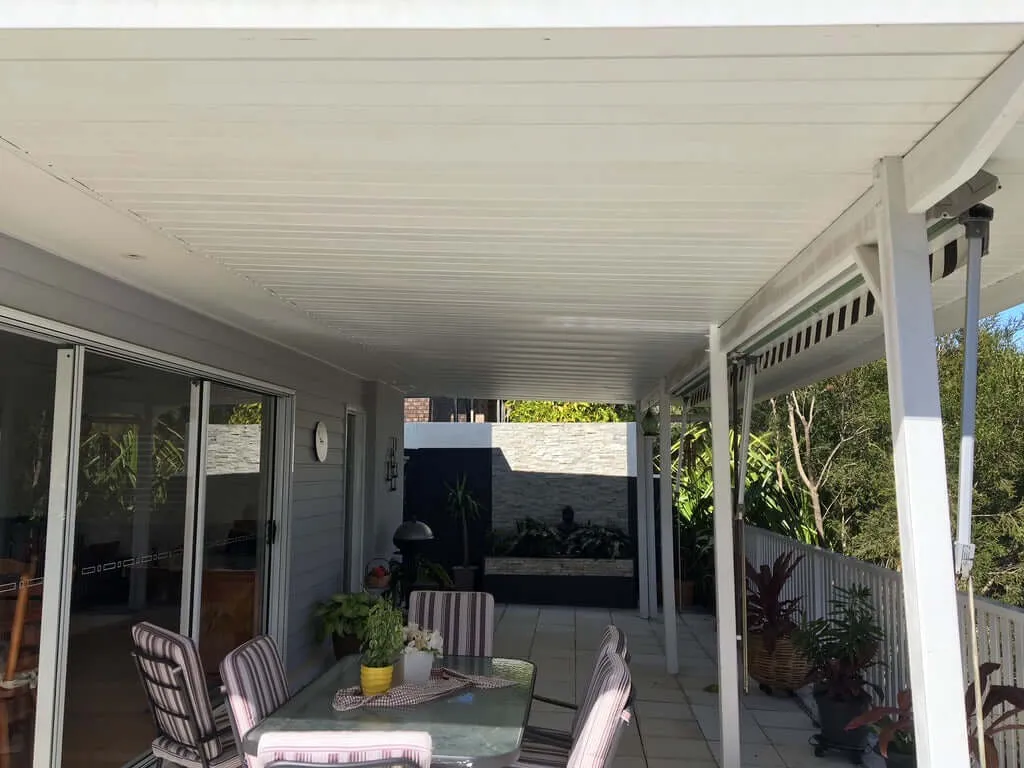 Insulated Patio/Carport Timber Fascia 5 x 2.9m