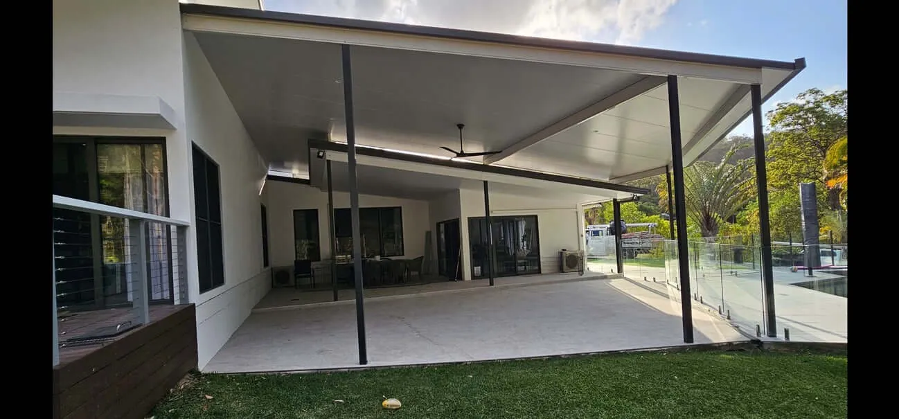 Insulated Patio/Carport Timber Fascia 6 x 4.1m