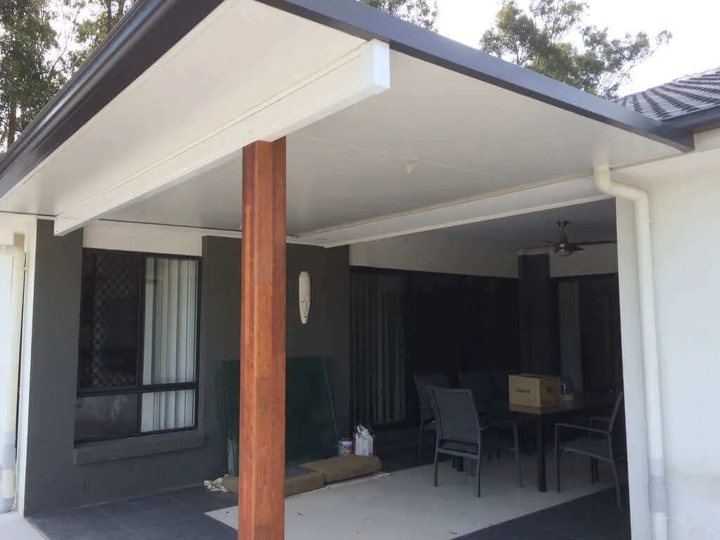 Insulated Patio/Carport Timber Fascia 6 x 4.1m