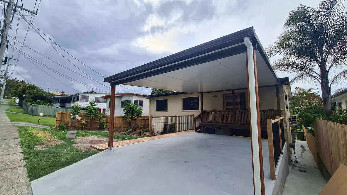 Insulated Patio/Carport Timber Fascia 6 x 4.1m