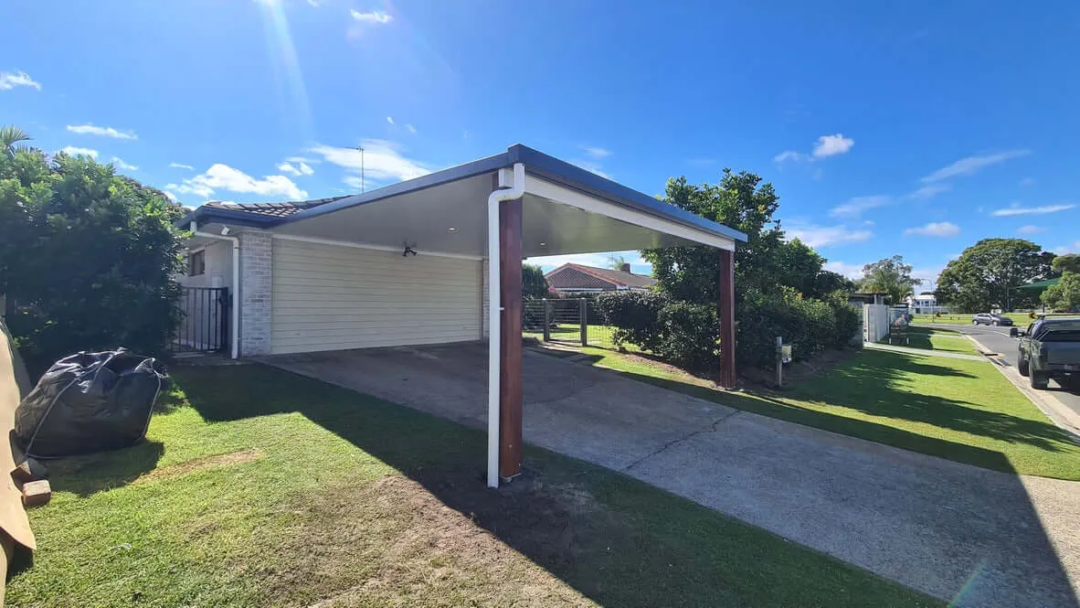 Insulated Patio/Carport Timber Fascia 6 x 5.5m