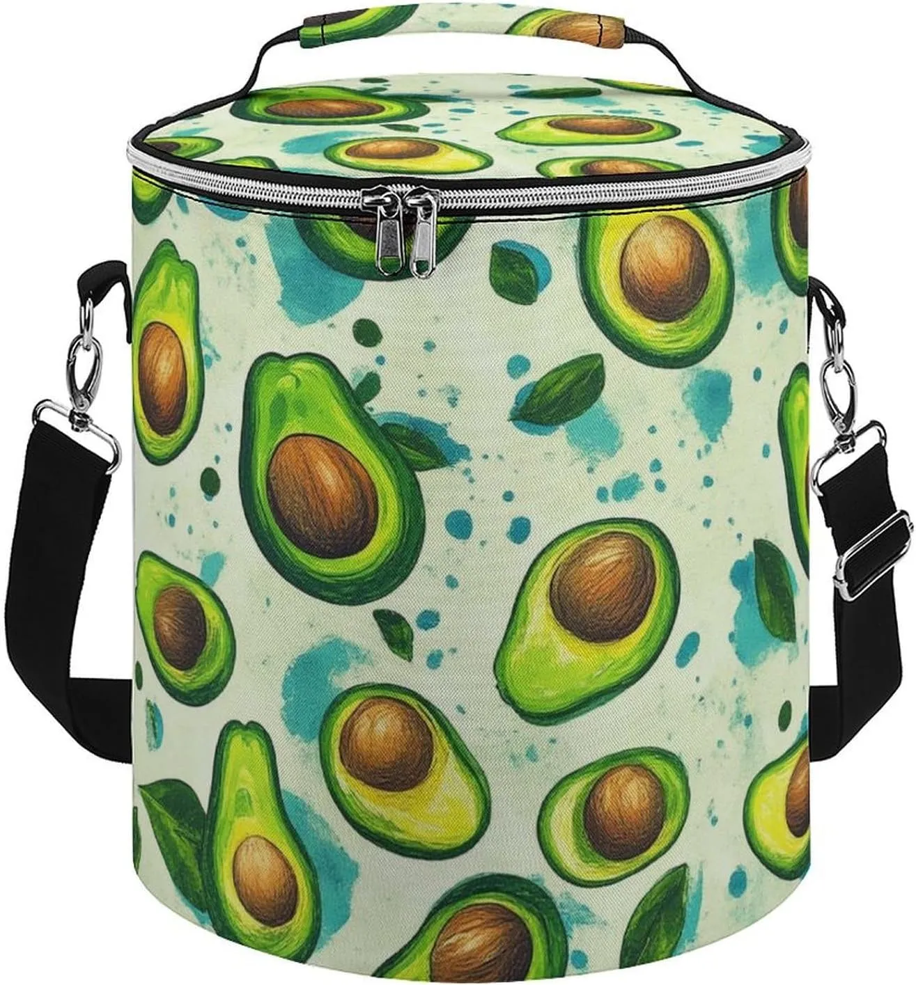 Insulated Soft Cooler Lunch Bag for Camping, Hiking, Beach, Picnic and Shopping
