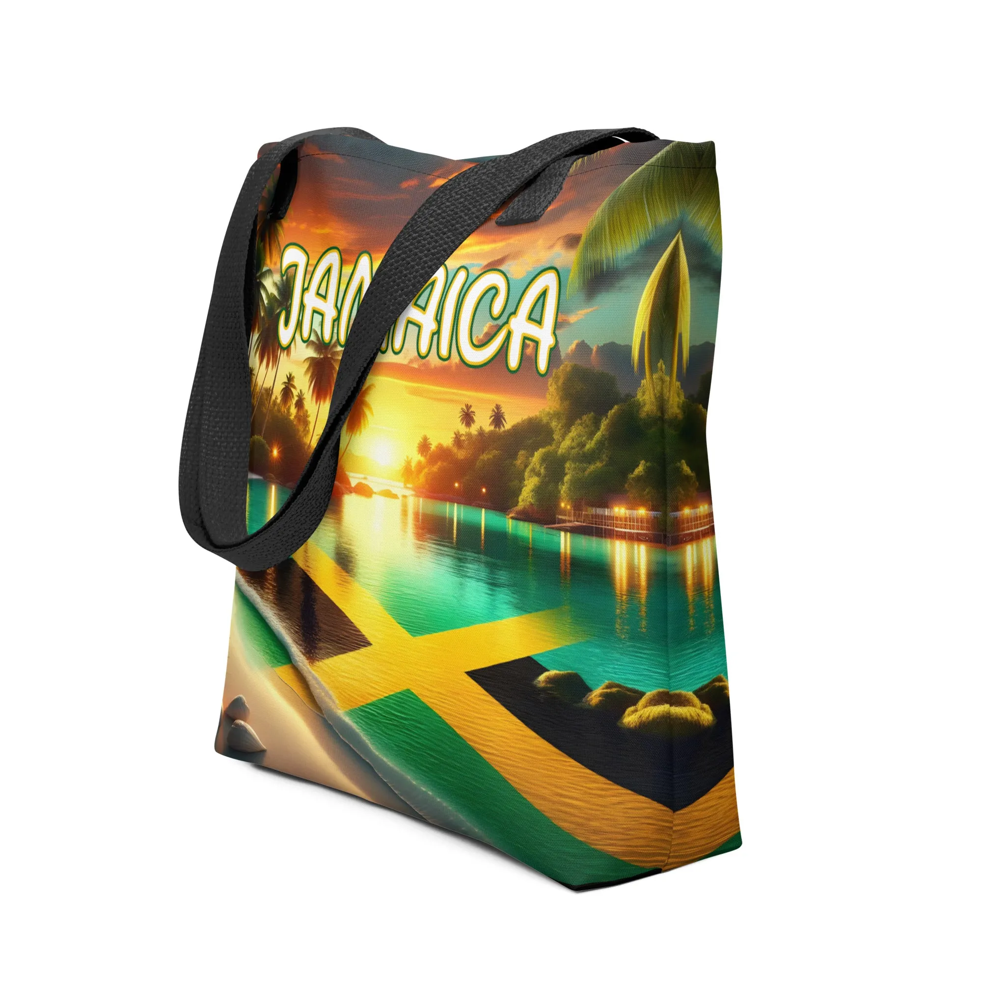Jamaican Beach Tote Bag