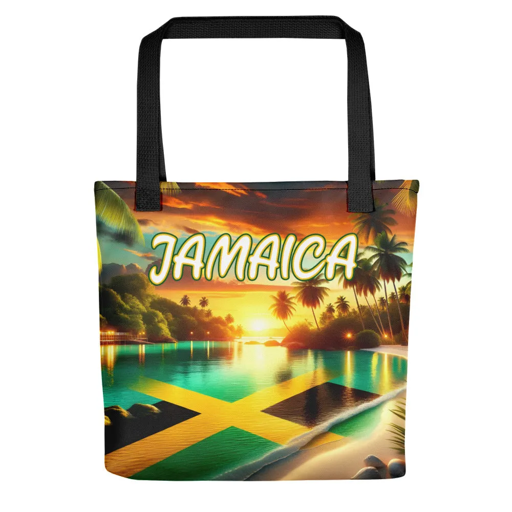 Jamaican Beach Tote Bag