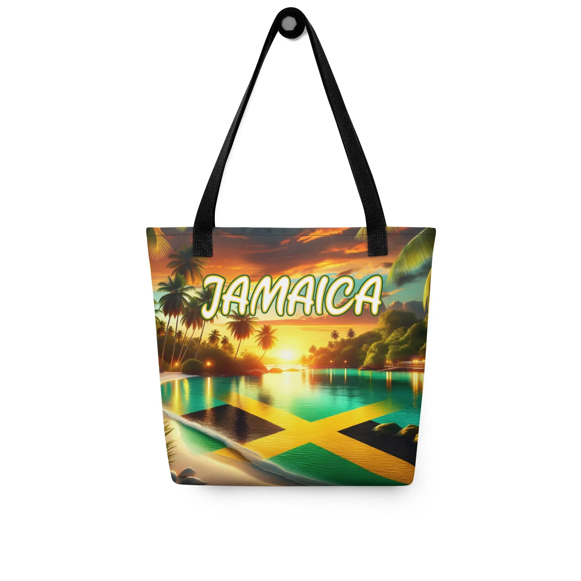 Jamaican Beach Tote Bag