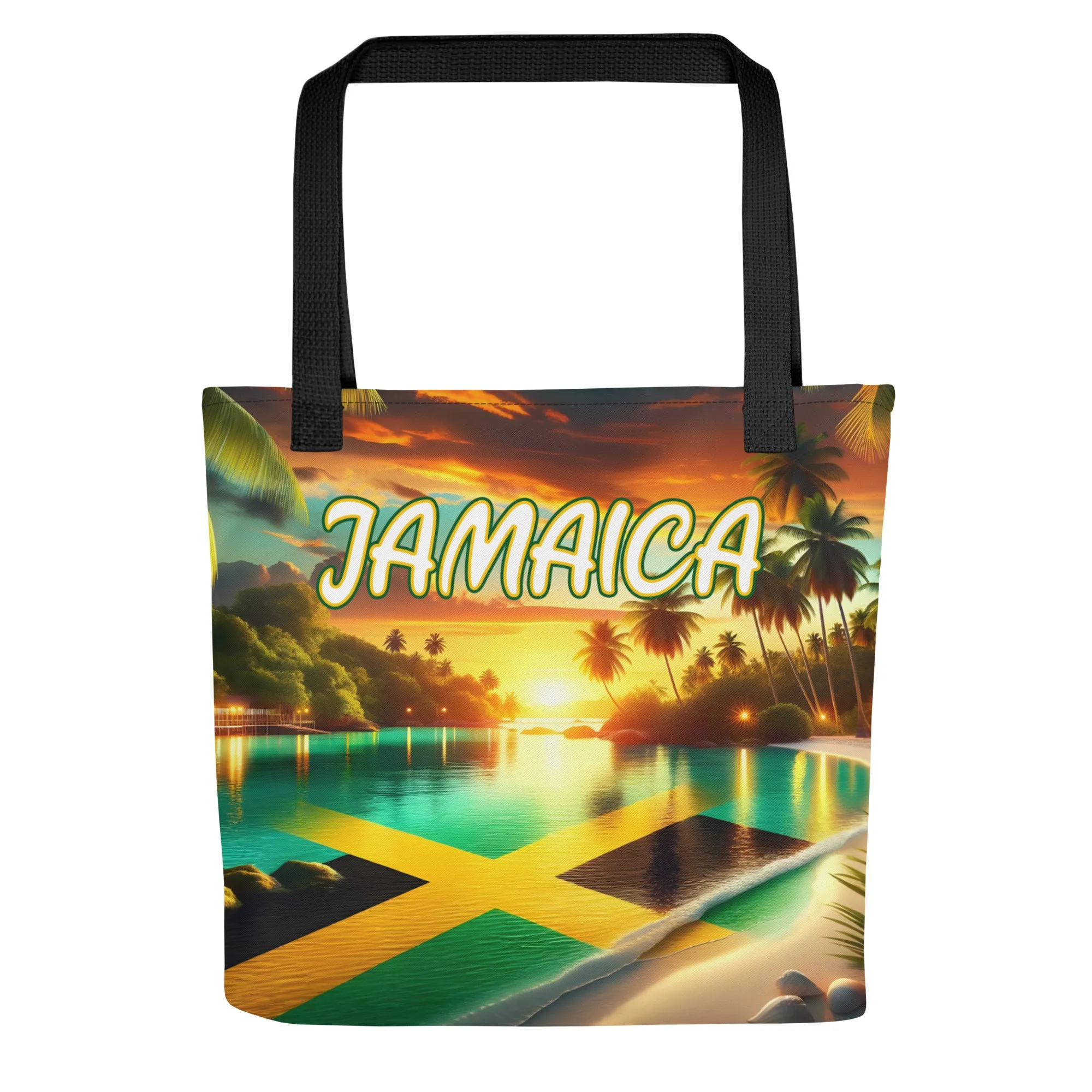 Jamaican Beach Tote Bag