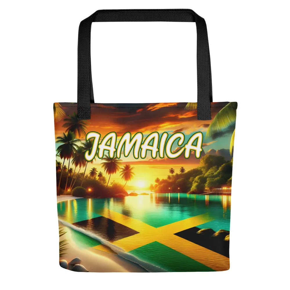Jamaican Beach Tote Bag