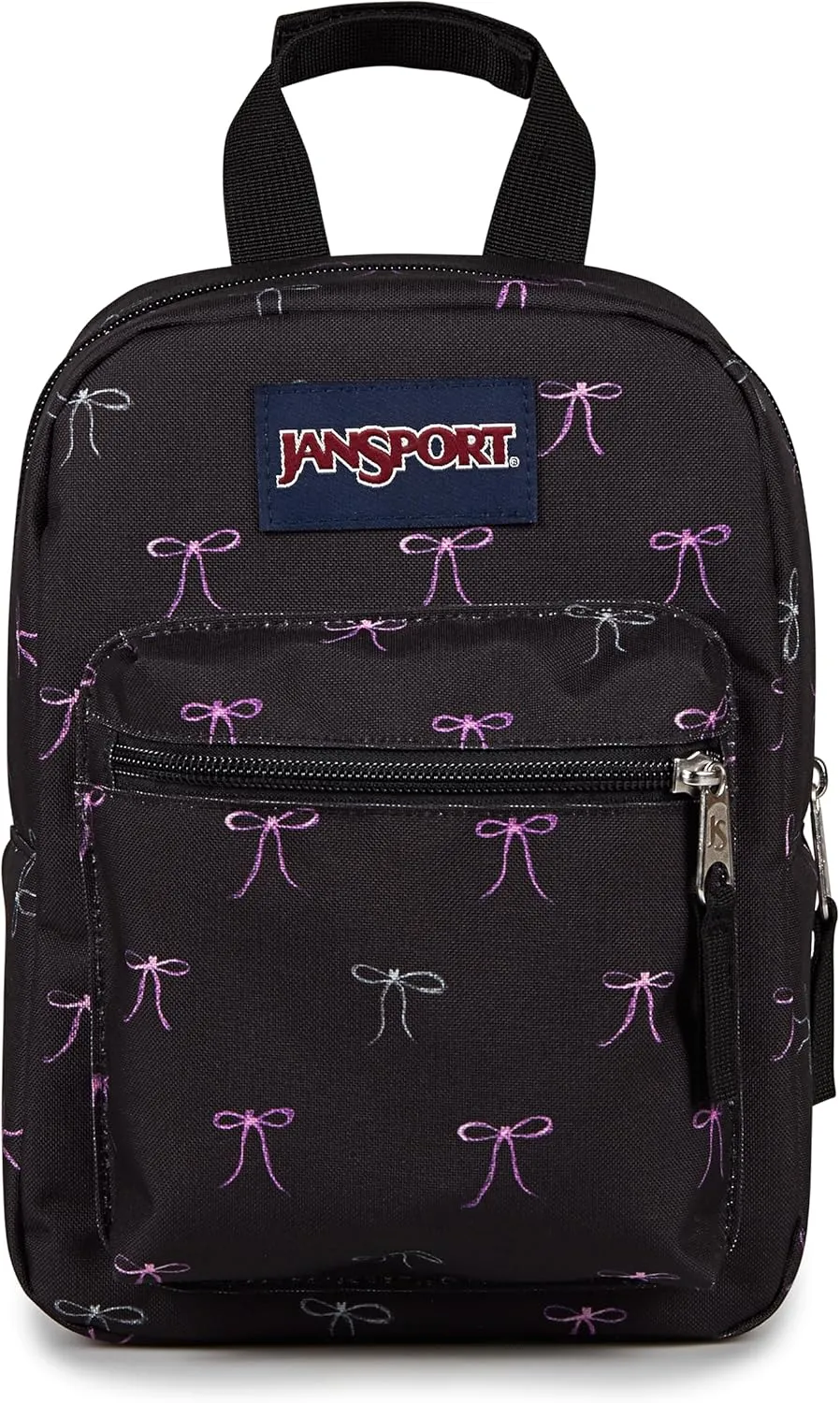 JanSport Big Break Insulated Lunch Bag - Small Soft-Sided Cooler Ideal for Class, Work, or Meal Prep, Bad Bows