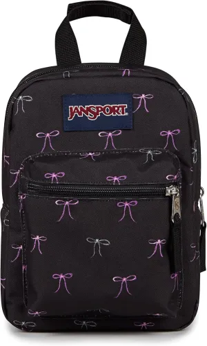 JanSport Big Break Insulated Lunch Bag - Small Soft-Sided Cooler Ideal for Class, Work, or Meal Prep, Bad Bows