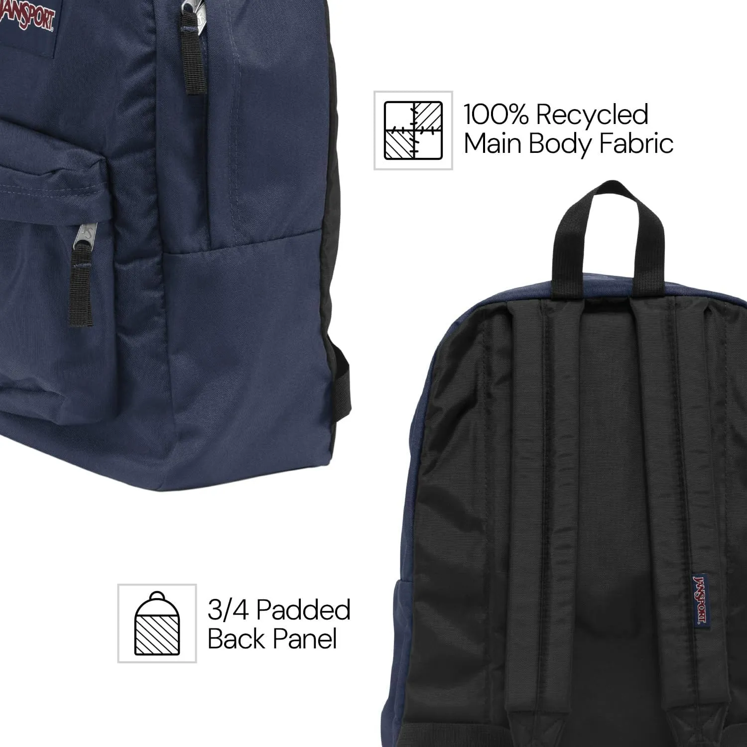 JanSport SuperBreak One Backpacks - Durable, Lightweight Bag with 1 Main Compartment, Front Utility Pocket with Built-in Organizer - Premium Backpack - Fresh Mint