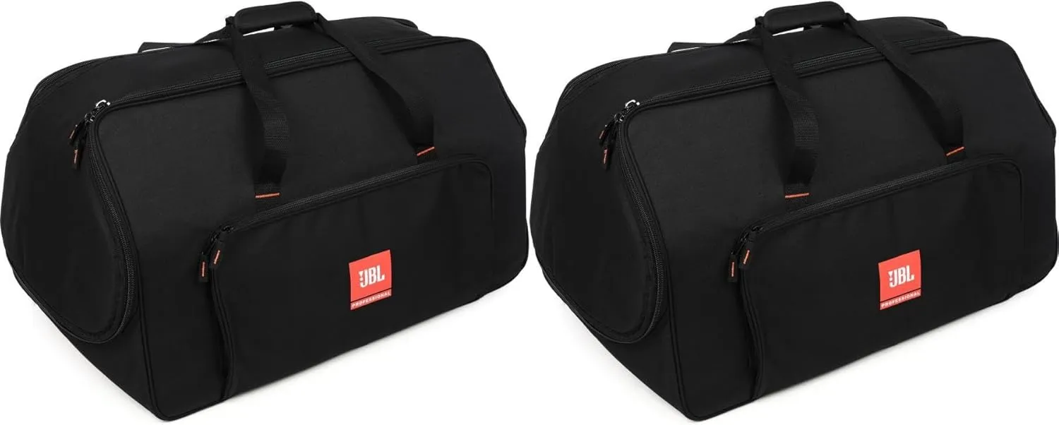 JBL EON715 Speaker Tote Bags (2-Pack) - Durable, Water-Resistant, Custom Fit for EON715 Pair - Ideal for Travel, Storage, and Protection