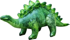 Jet Creations DI-STE8 Inflatable Stegosaurus Dinosaur 46" Long- Great for Pool, Party Decoration, Birthday for Kids and Adults, Multicolor