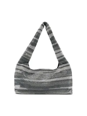 Kara Crystal Mesh Armpit Bag Bags