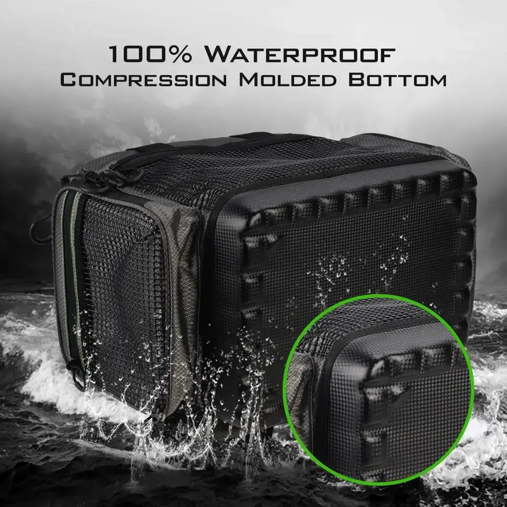 KastKing Fishing Bag Large Capacity Multifunctional Lure Fishing Tackle Pack Outdoor Waist Bags Fishing Boxes With 2 Bait Boxes