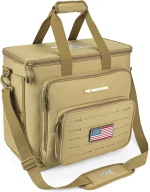 KastKing Fishing Tackle Bags - Saltwater & Freshwater Fishing Bags - Water Resistant, Padded Shoulder Strap - Gear Storage