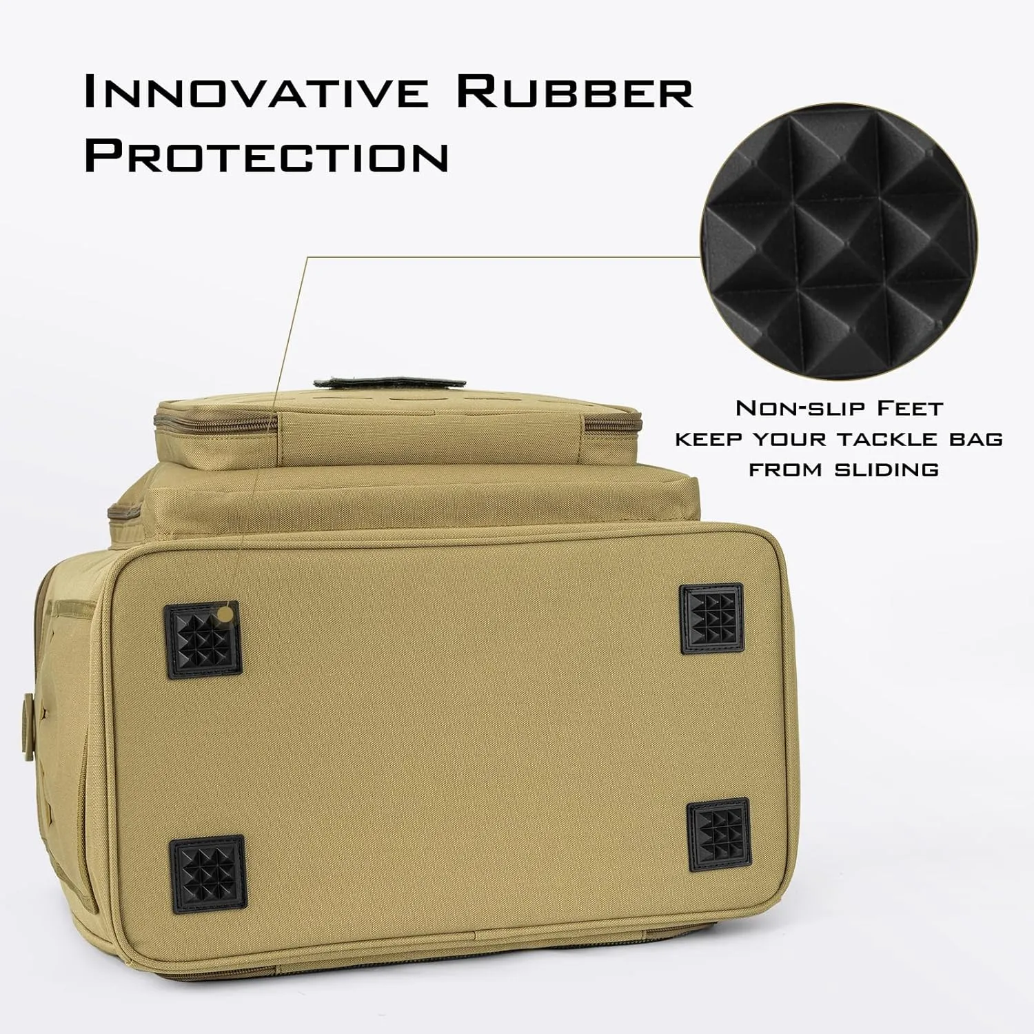 KastKing Fishing Tackle Bags - Saltwater & Freshwater Fishing Bags - Water Resistant, Padded Shoulder Strap - Gear Storage