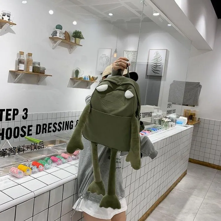 Kawaii Frog Backpack