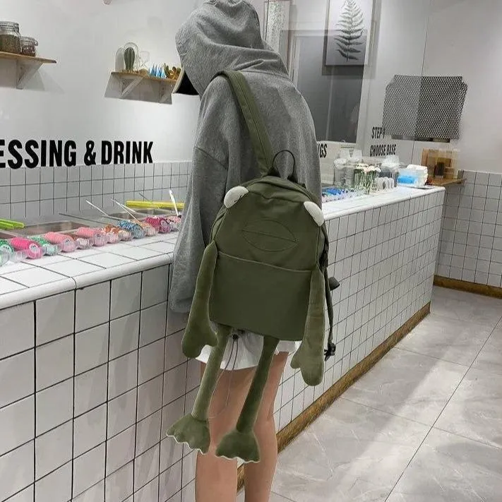 Kawaii Frog Backpack